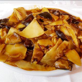 Pollo Con Bambú Y Setas