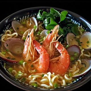 91. Ramen de Marisco. Seafood Ramen