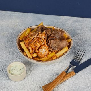 PLATO Pita Mixto con Patatas