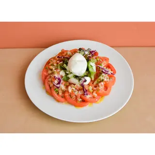 Salade de Tomate et Burratina Burratina