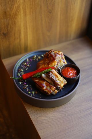 Глазуровані ребра в соусі Теріякі (300г)