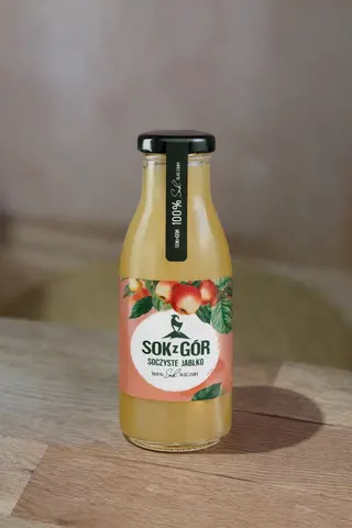 Sok z Gór JABŁKO butelka 250ml