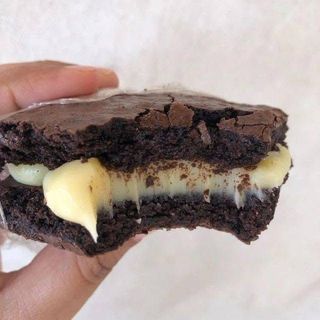 Sanduiche de Brownie com nido
