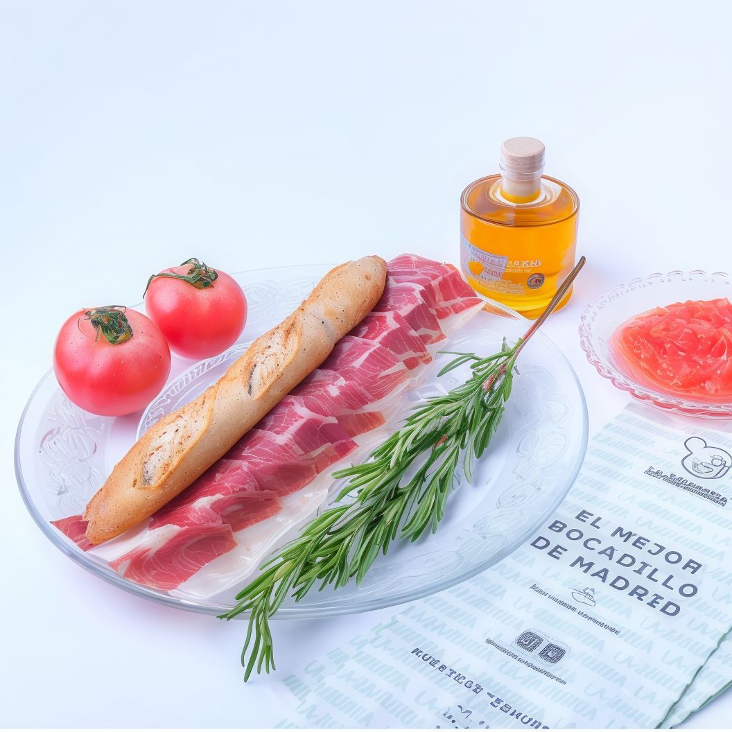 Bocatín o Bocadillo Jamón de Bellota 100% Raza Ibérica