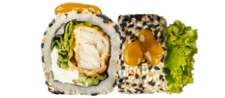 Рол з окунем темпура (255г)