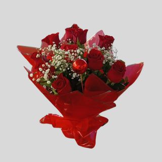 Bouquet 9 Roses Rouges