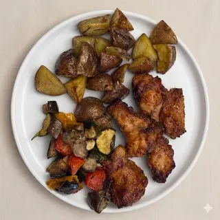Durango  + patate + verdure del giorno