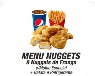 Menu Nuggets Frango