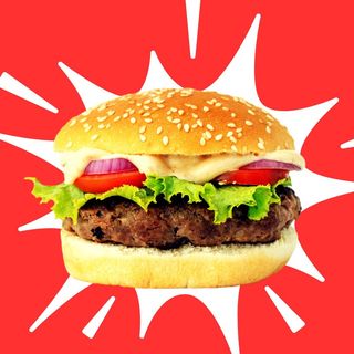 Hamburguesa Con Queso