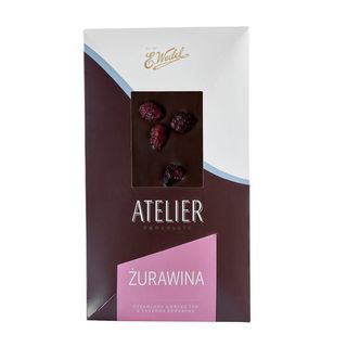 Czekolada ATELIER z Żurawiną
