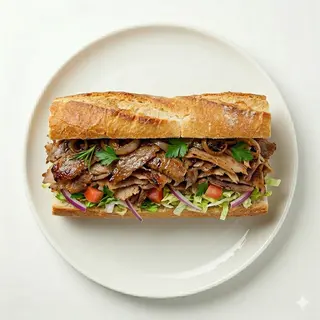 Bocadillo Kebab