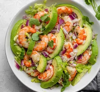 Salade Avocat Crevette