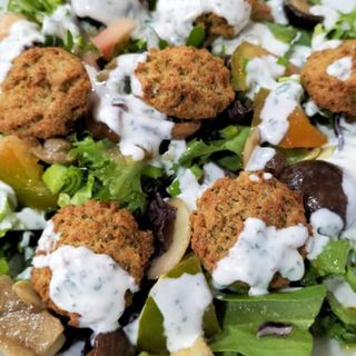Ensalada de falafel
