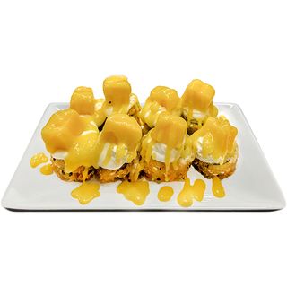 114. Maki Frito Con Mango (8 Pzs.)