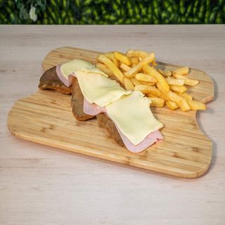 Milanesa A La Pizza Con Patatas