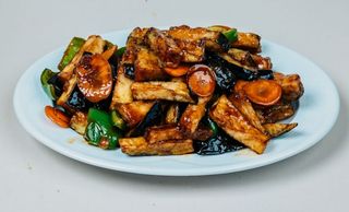 105. Пържен патладжан