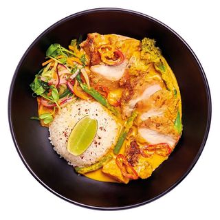 coconut kare - coscia di pollo marinata