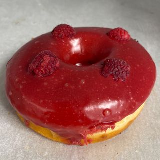 Papa Ganache de frutos vermelhos