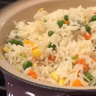 Arroz Basmati Con Verdura 