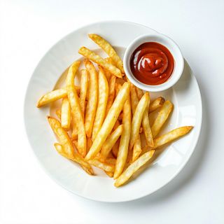 Frytki smażone na oleju rzepakowym