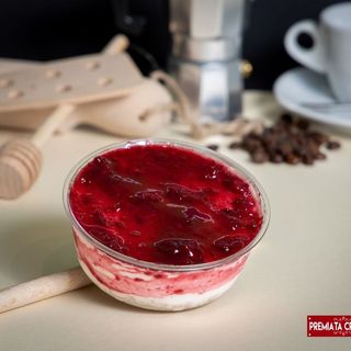 Cheesecake alla fragola-Monoporzione