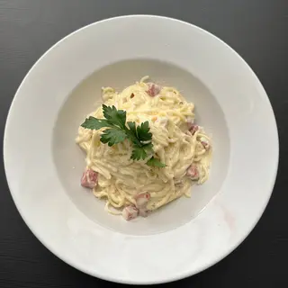 Spaghetti Pollo Carbonara