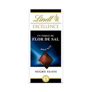 Chocolate Negro Suave con Toque de Sal Lindt Tableta 100 Gr.