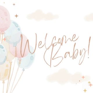Carte Welcome Baby