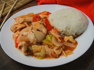 Pui cu sos dulce-acrisor