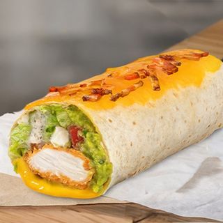 Bacon Cheesy Chicken Burrito
