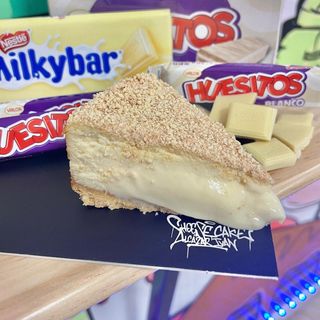 Tarta De Queso Milkybar Huesitos Blancos