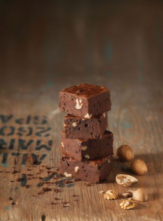 Brownie con Nueces