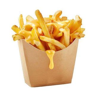 Patatine fritte con cheddar