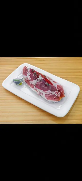 Tostada de jamón ibérico