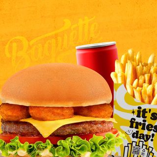 Menu Crispy Beef Burger