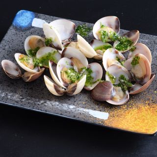 45.Almejas a la plancha