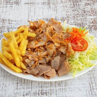 Plato Kebab + Refresco + Patatas