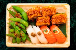 Lunch Box Hana 8 piezas con edamame