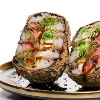 Суши бургер Crazy crab великий (500г)