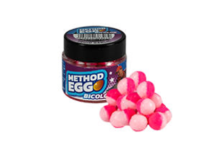 Pop Up Benzar Mix Method Egg Bicolor Squid Usturoi 6-8mm 30ml