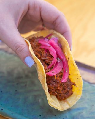 Taco de cochinita pibil