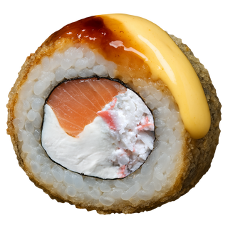 Гарячий рол Лосось Чіз (242г/8шт.)