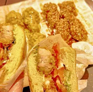 Burger Con Miel Y Mostaza