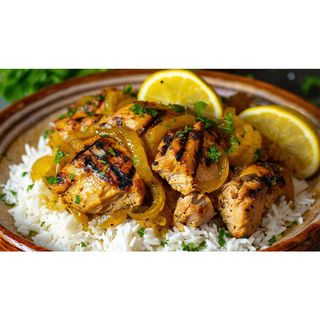 Grilled Chicken Mushroom 
