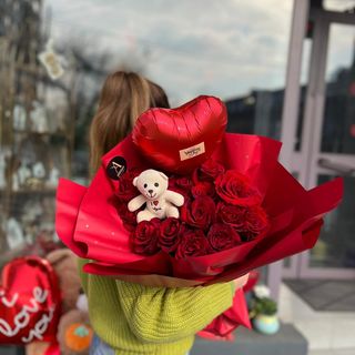 Buchet Happy Valentine's Day