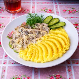 Бефстроганов из говядины