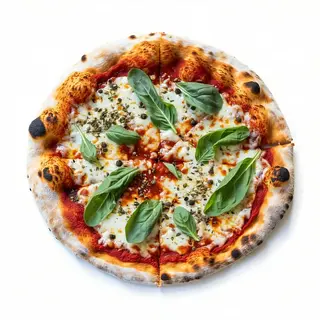Pizza con rucola