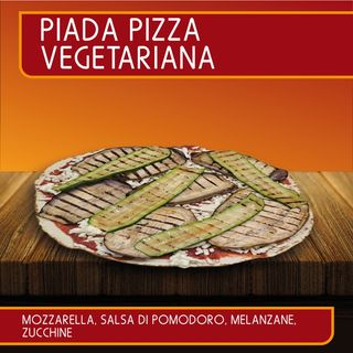 Piada Pizza Vegetariana