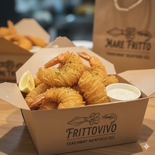 Gamberi arrotolati con patate 5 pezzi