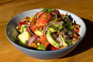 კიტრი-პომიდვრის სალათი/Georgian Salad